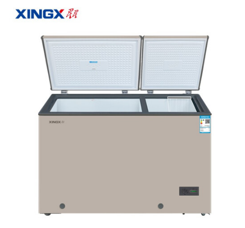 星星（XINGX）232升 家用商用双温双箱冰柜 冷藏冷冻冷柜 顶开双门冰箱 BCD-232R