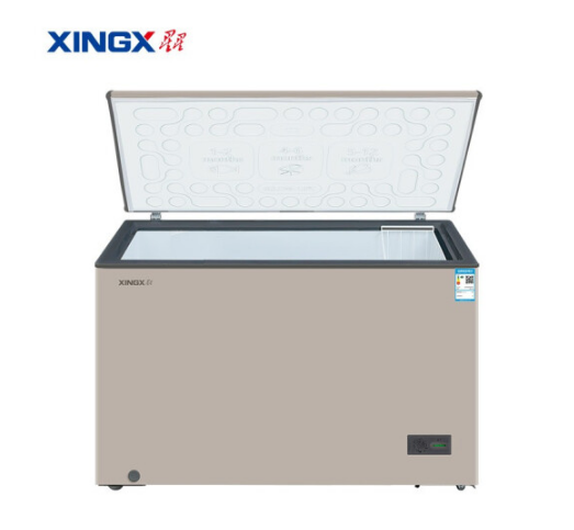 星星（XINGX）301升家用商用单温单箱冰柜 冷藏冷冻转换冷柜 顶开门冰箱 BDBC-301R